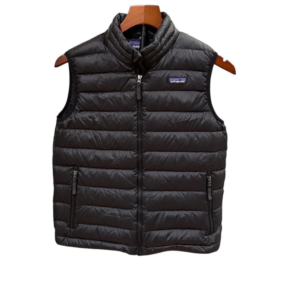 Patagonia Down better Sweater Puffer Vest Sz 12 L Outdoors Packable Hike Active